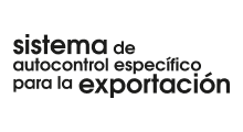 Export-specific self-control system certification logo