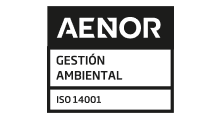 AENOR ISO 14001 certification logo